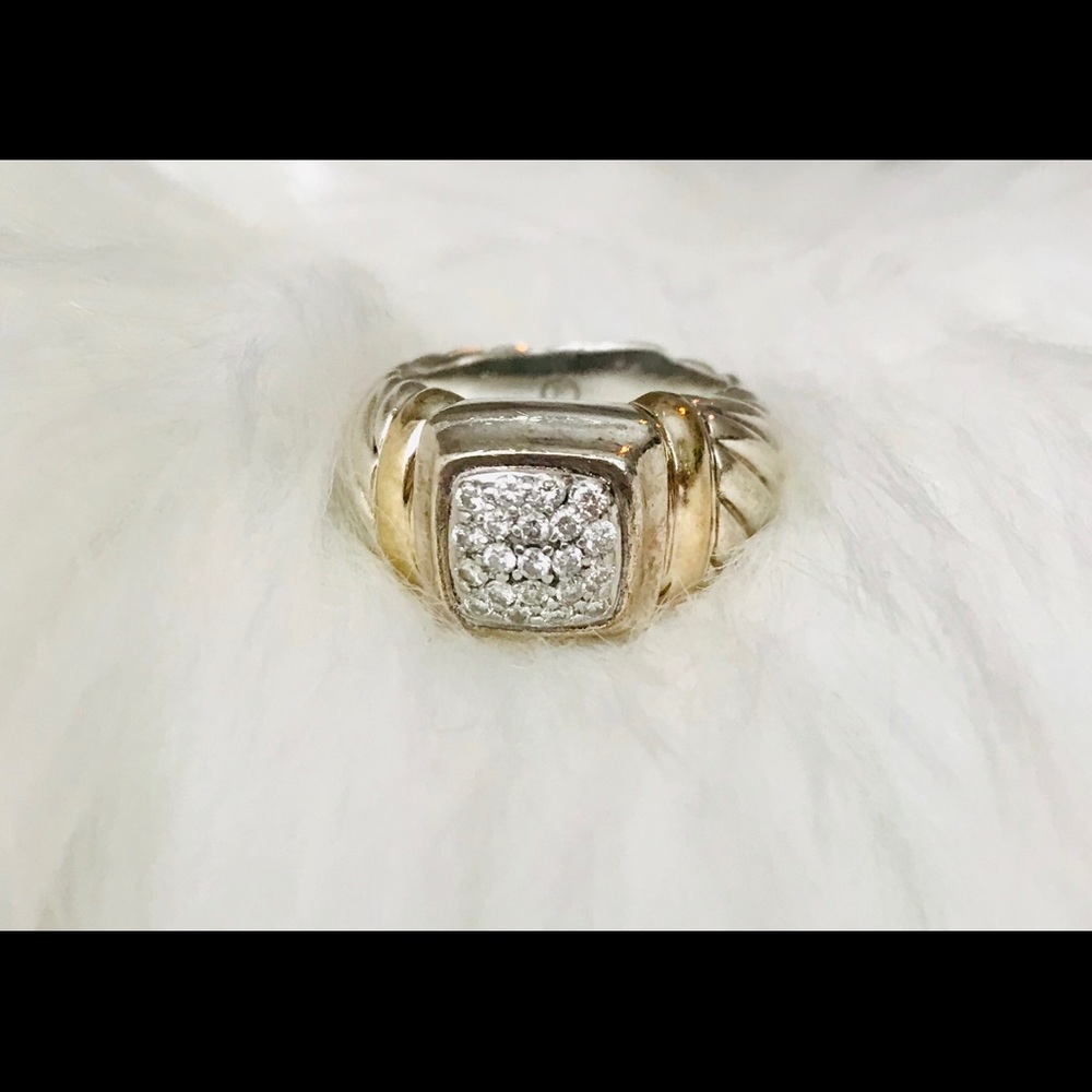 David Yurman Diamond Noblesse Ring